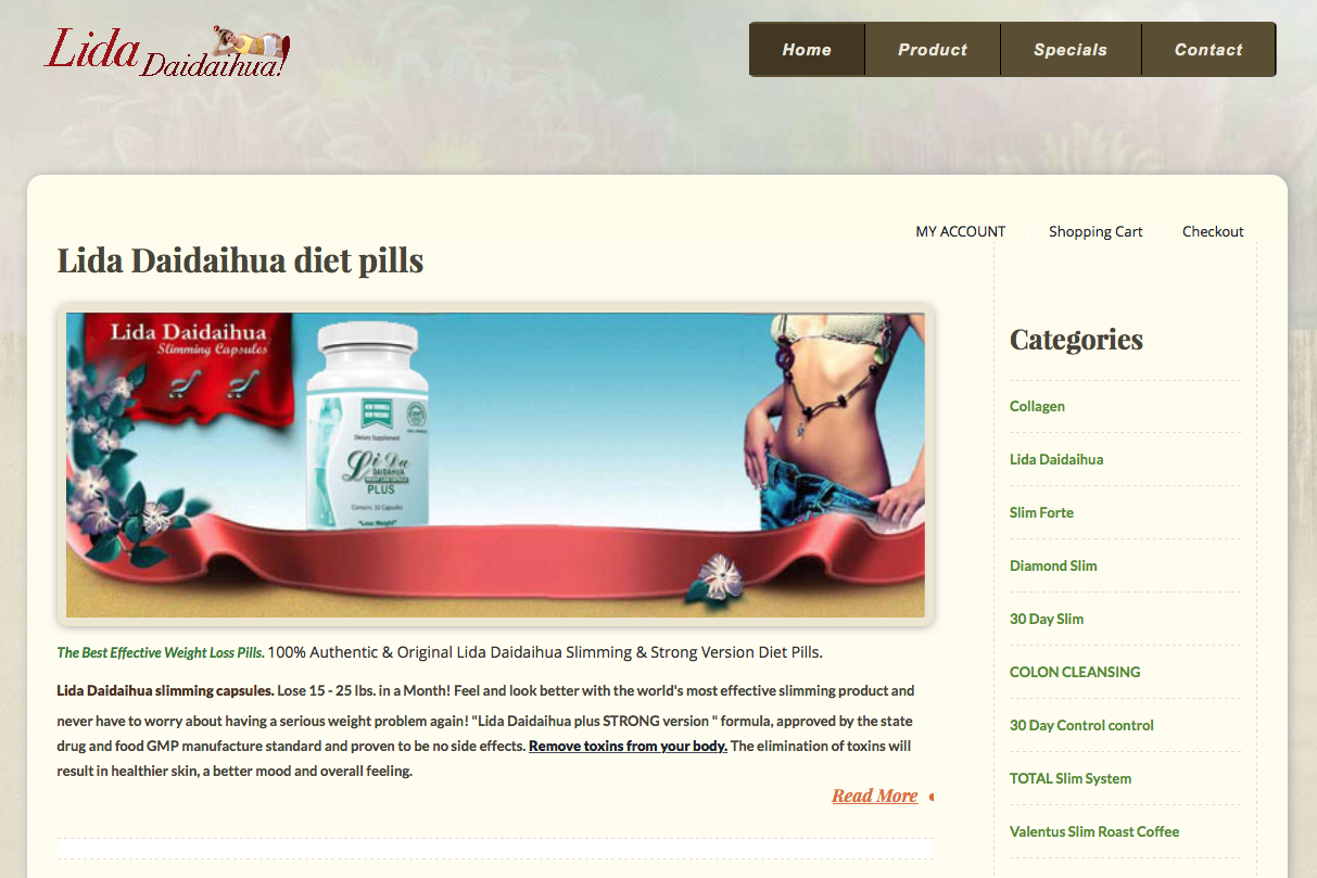 Details : 100% Authentic & Original Lida Daidaihua Slimming & Strong Version Diet Pills.