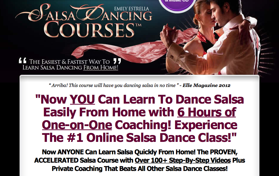 Details : Salsa Dancing Courses