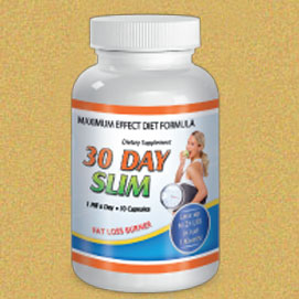 30 day slim weight loss formula 3 bottles