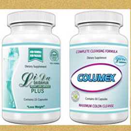 Lida Daidaihua PLUS and Columex (2 bottles)